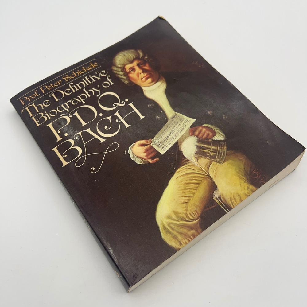 The Definitive Biography‎ of P.D.Q. Bach Peter Schickele 1976 Paperback Humor